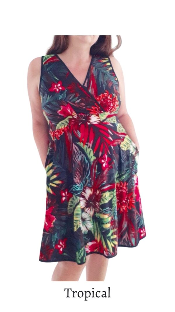 Vestido Melu corto Sin Mangas - Image 15