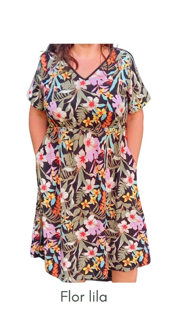Vestido Vero Manga Corta - Image 5