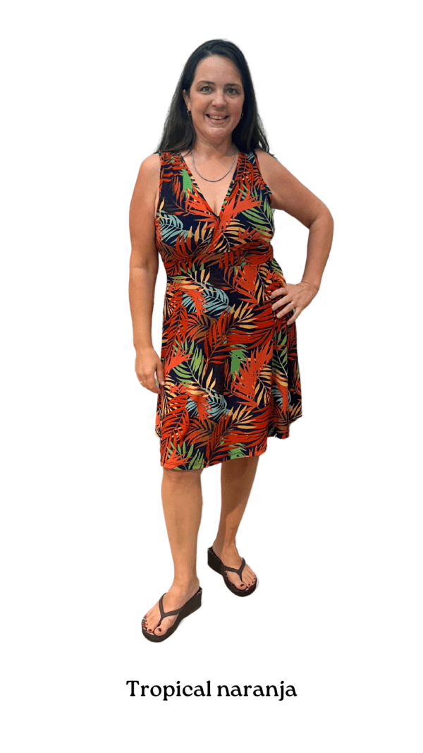 Vestido Melu corto Sin Mangas - Image 12