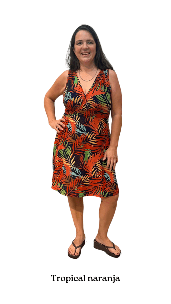 Vestido Melu corto Sin Mangas - Image 13