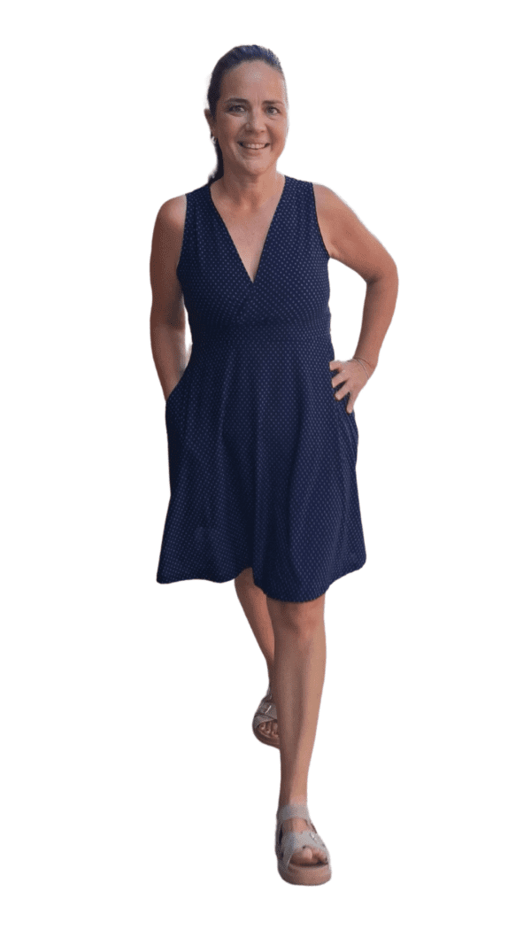 Vestido Melu corto Sin Mangas - Image 17