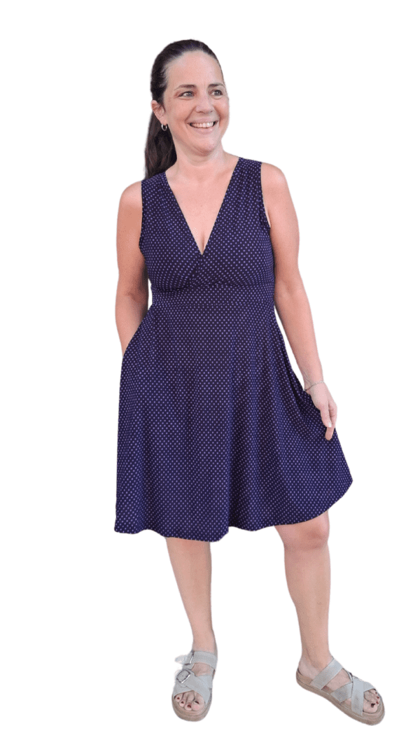 Vestido Melu corto Sin Mangas - Image 2
