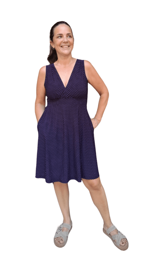 Vestido Melu corto Sin Mangas - Image 16