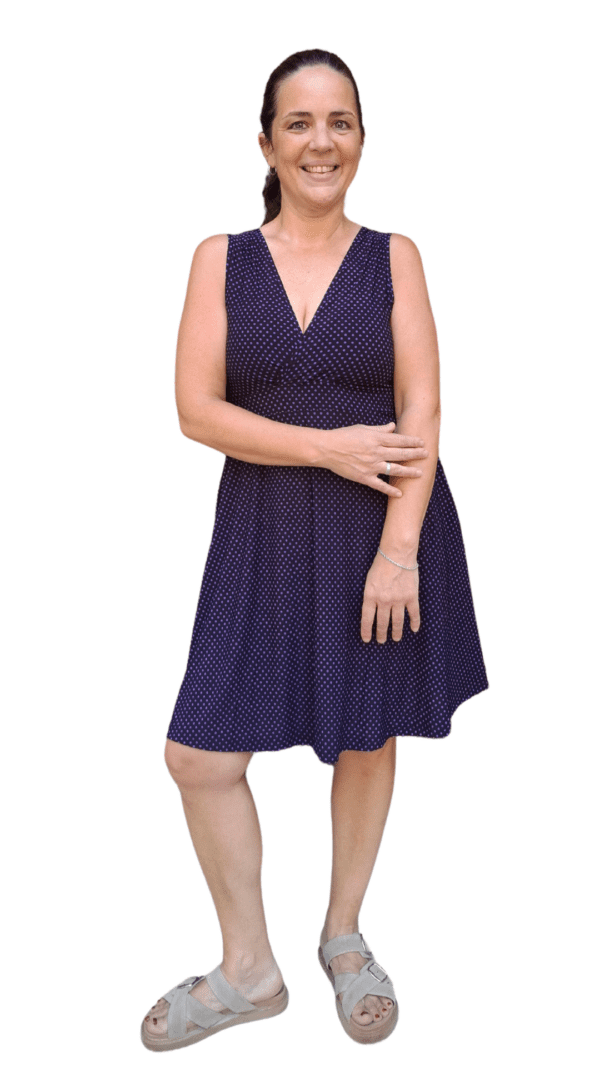 Vestido Melu corto Sin Mangas - Image 7