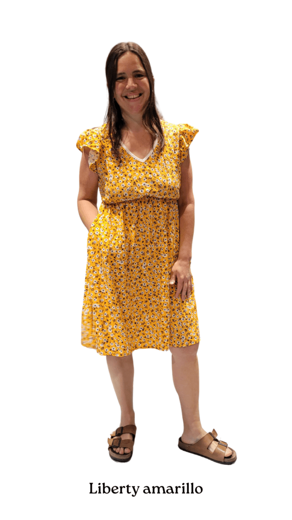 Vestido Vero Manga Volados - Image 3