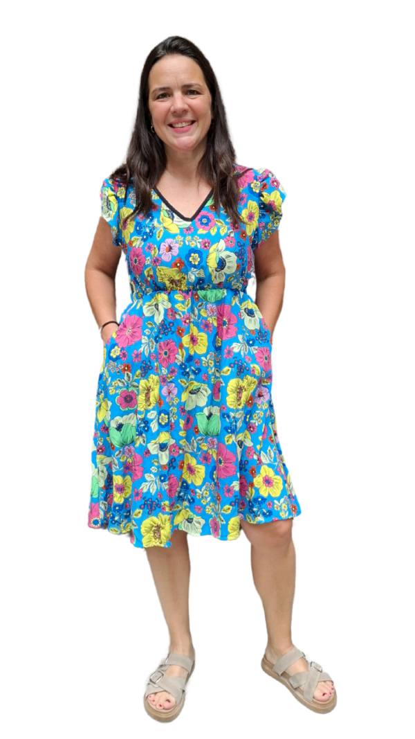 Vestido Vero Manga Volados - Image 33