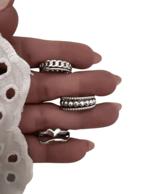 Anillo regulable de acero quirúrgico