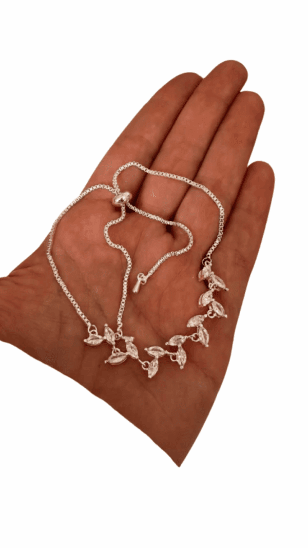 Pulsera cubik acero blanco - Image 2