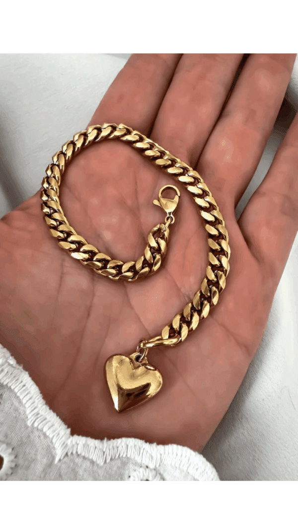 Pulsera acero dorado (APUDI483) - Image 3