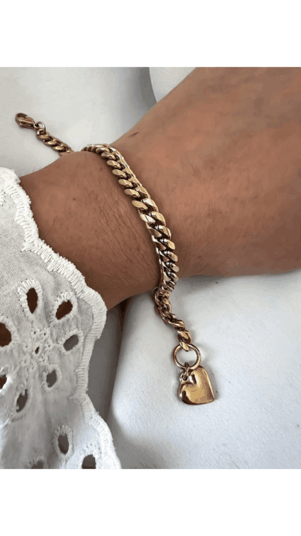 Pulsera acero dorado (APUDI483) - Image 2