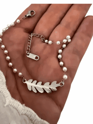 Pulsera clips acero quirúrgico